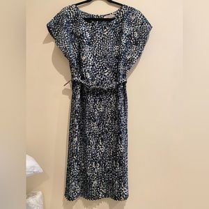 Blue Spotted Great Plains London Dress